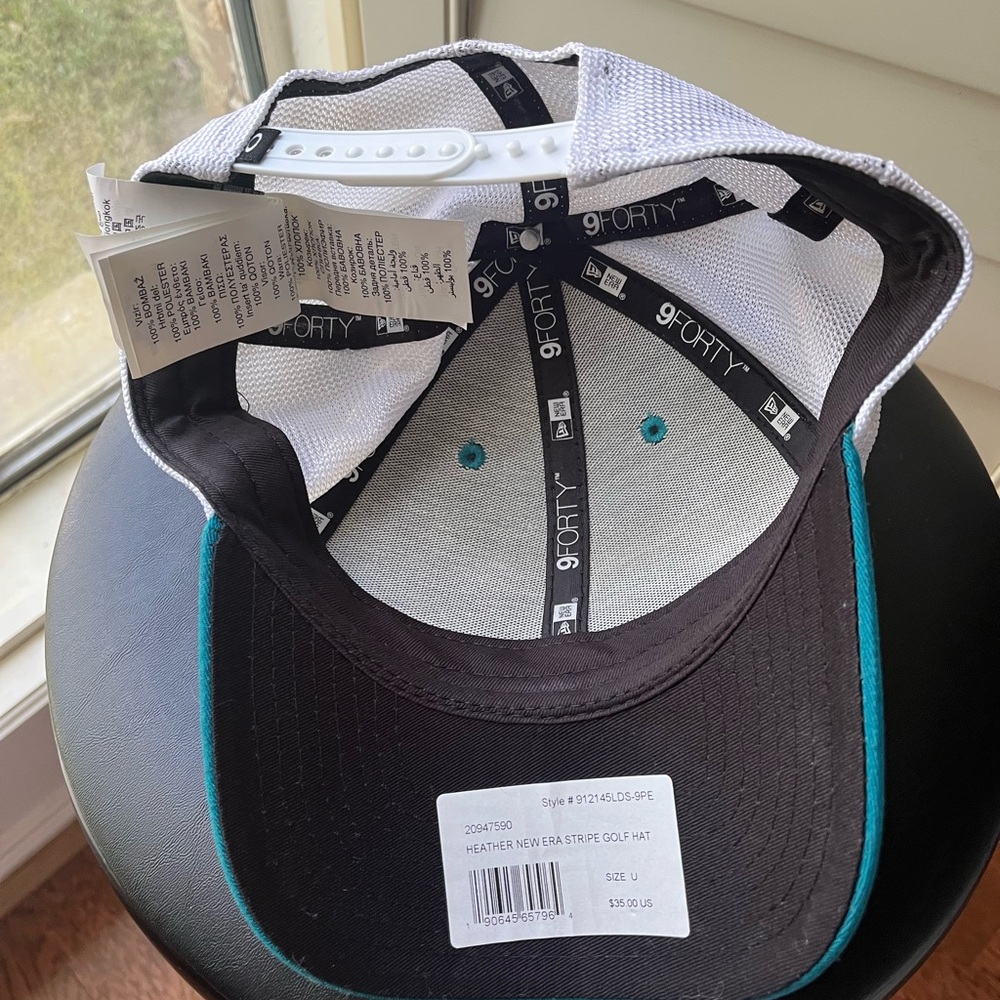 4/$25 SALE MEN’s New Era Oakley Teal Golf Hat SnapBack - Picture 3 of 4